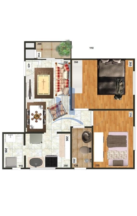 Apartamento, 2 quartos, 50 m² - Foto 41